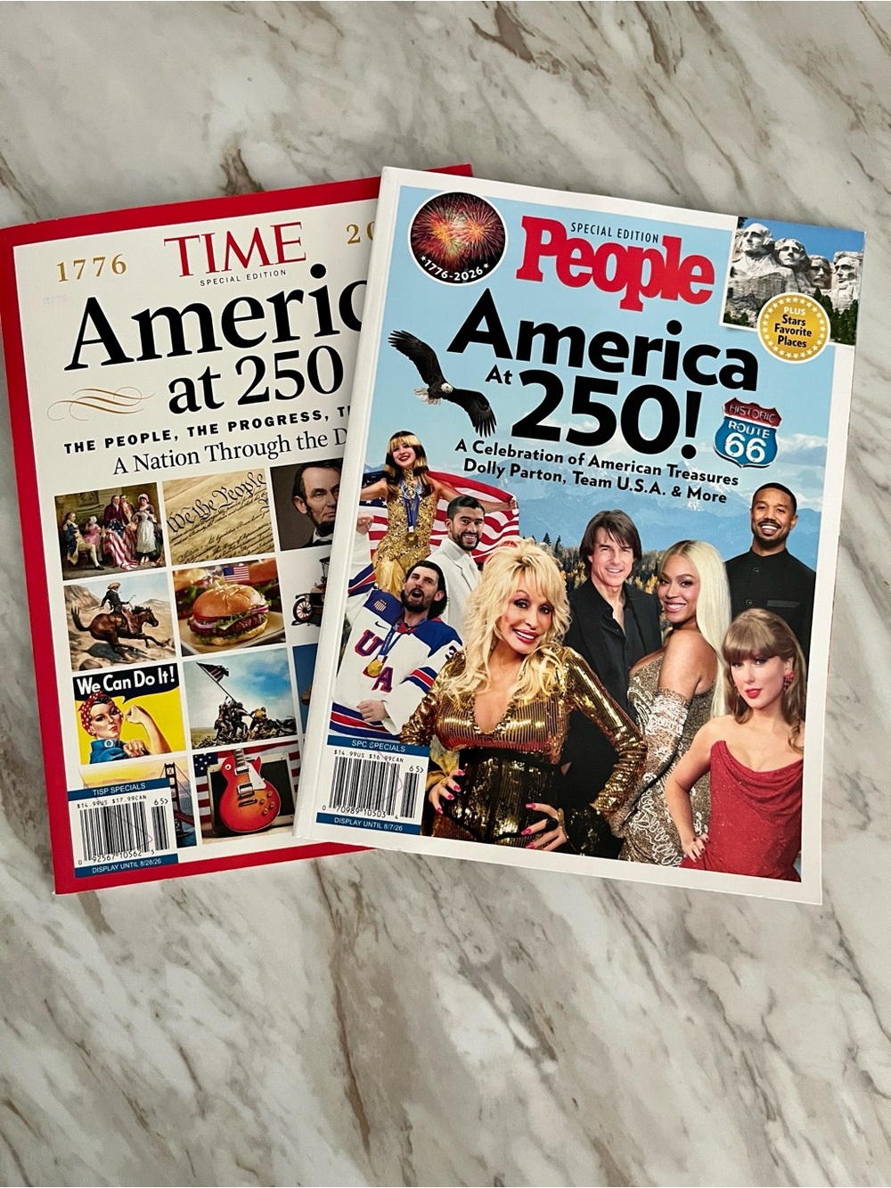 America At 250 magazines People & Time